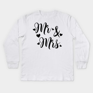 Mr & Mrs Kids Long Sleeve T-Shirt